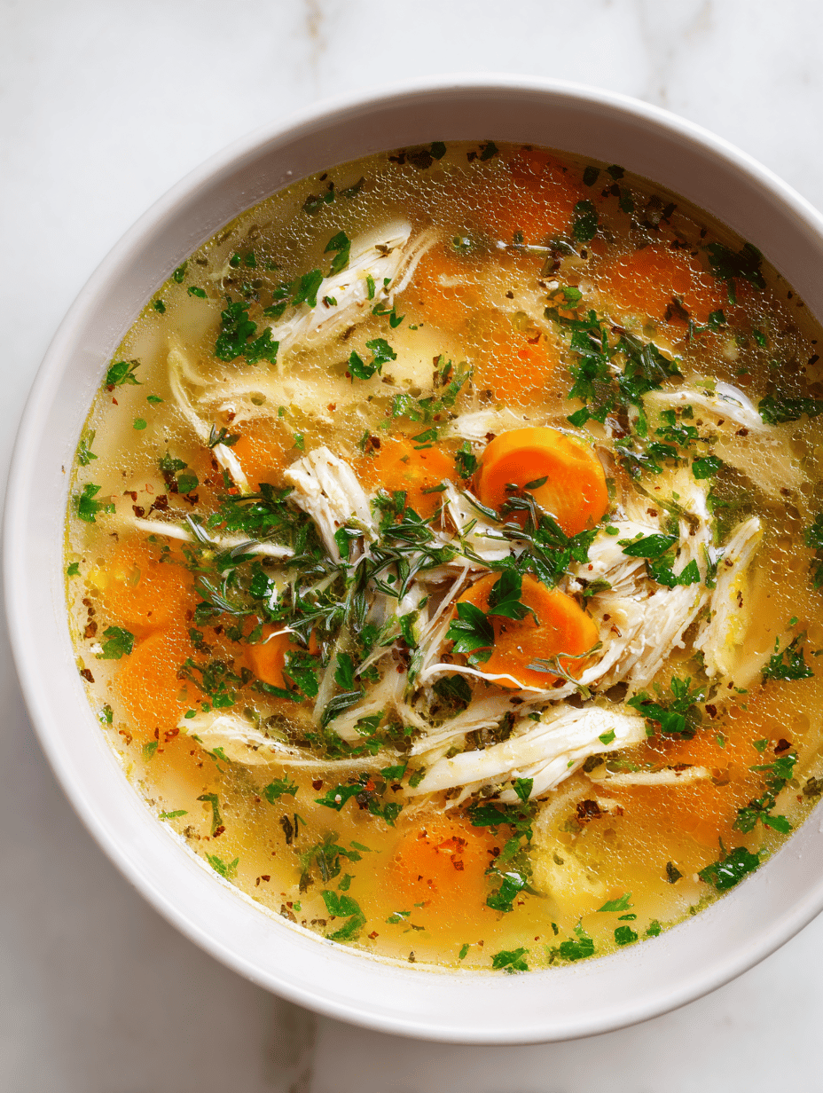 Homemade Chicken Soup: A Slow-Simmered Remedy with a Twist