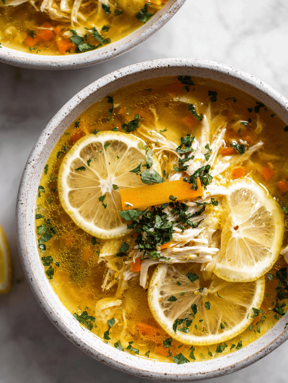 lemon chicken soup recipe