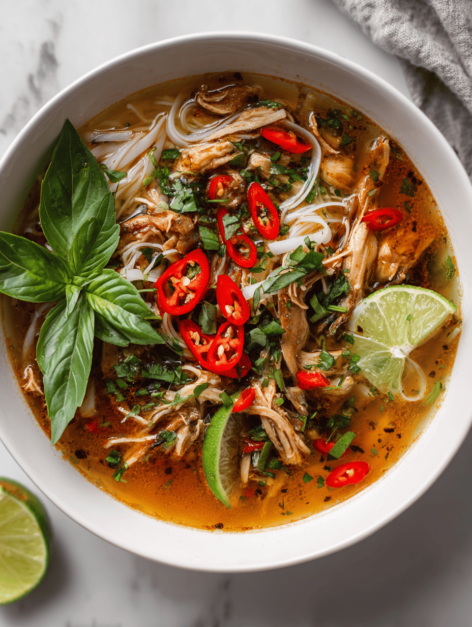 Thai chicken soup recipe