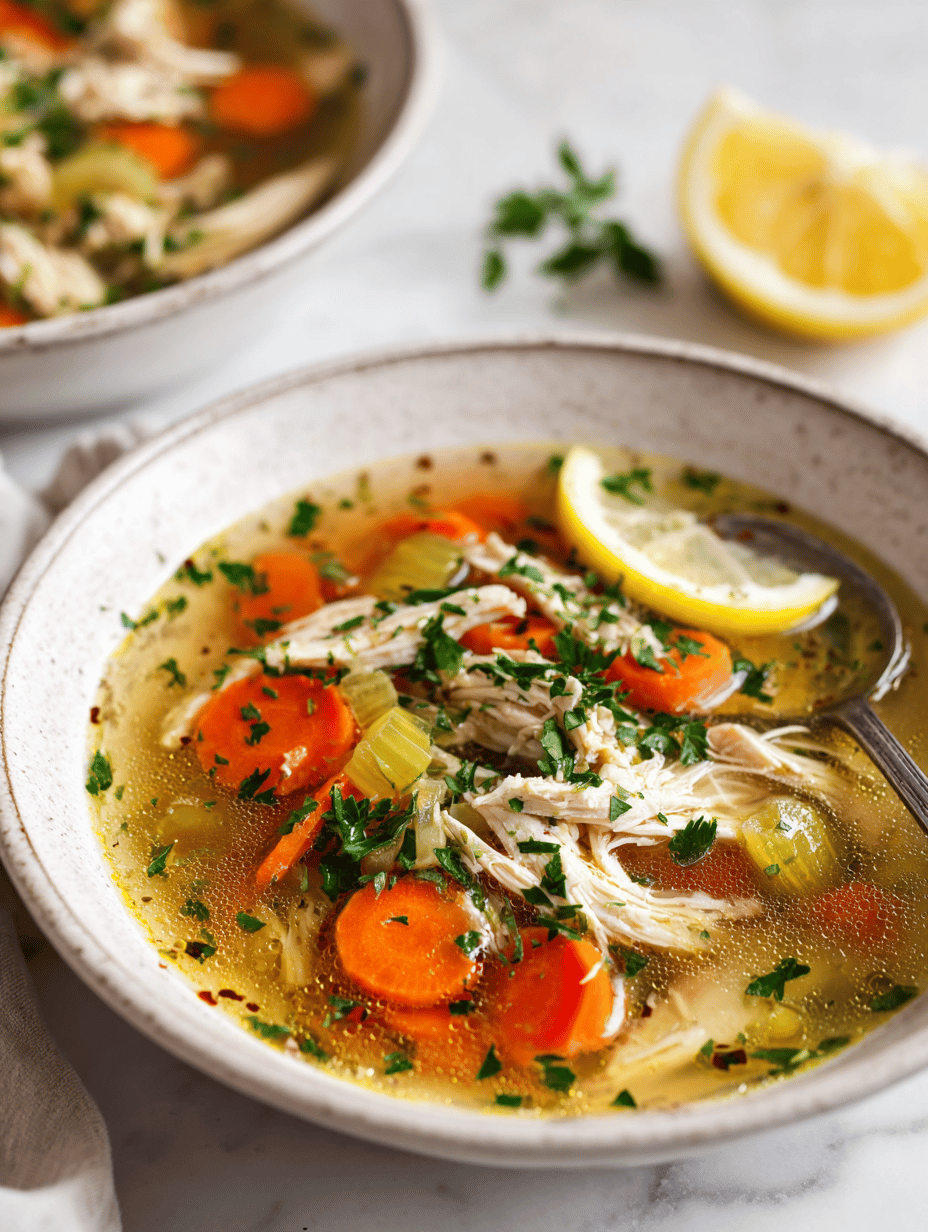 instant pot chicken soup recipe