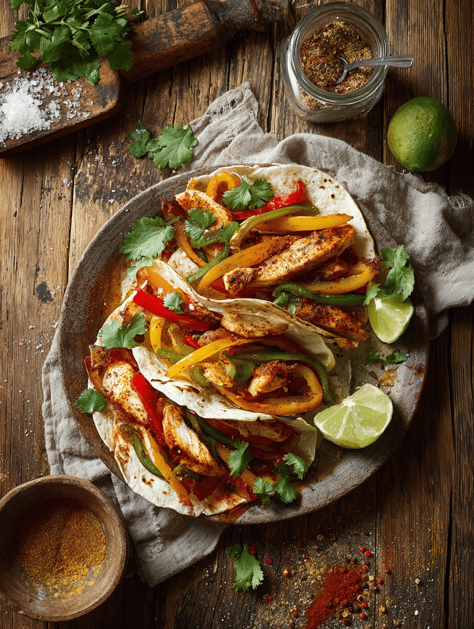 Jamie Oliver’s Chicken Fajitas: A Rustic Take on a Classic